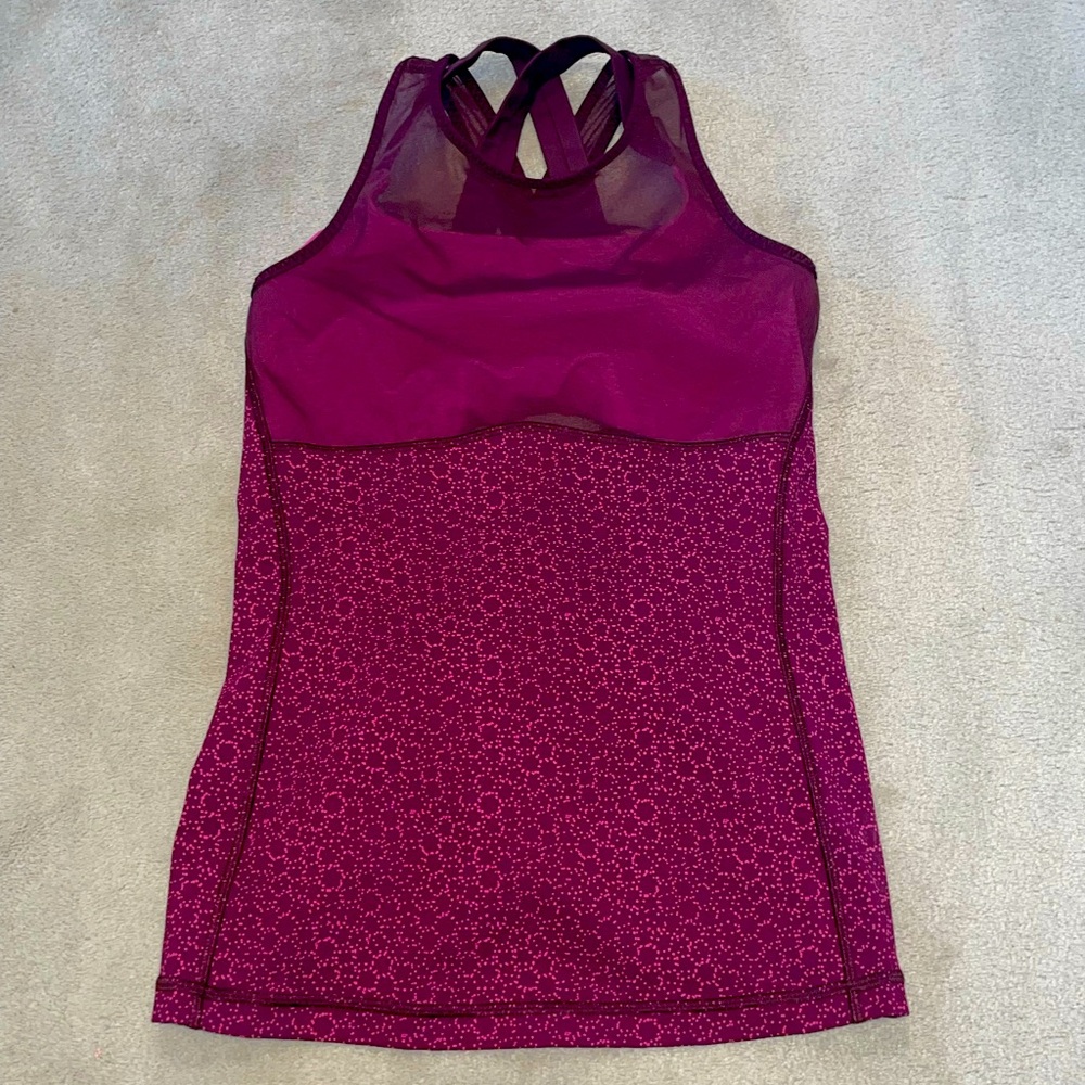 Lululemon Mesh Tank Top Size XS/S